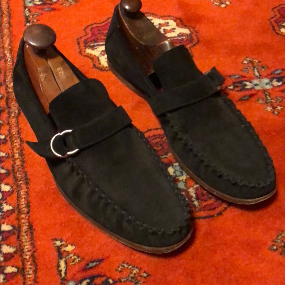Gucci Suede Loafers